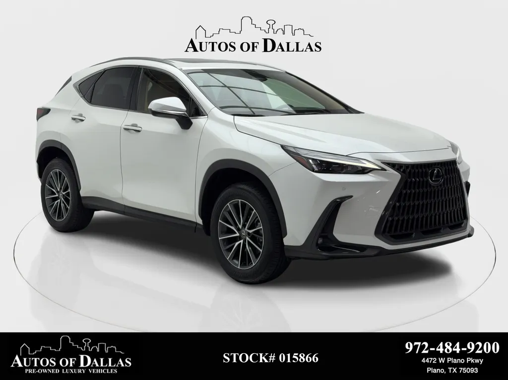 White 2025 Lexus NX 250 Premium NAV,CAM,SUNROOF,CLMT STS,BLIND SPOT for sale in Plano, TX