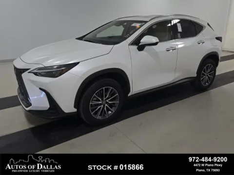 White 2025 Lexus NX 250 Premium NAV,CAM,SUNROOF,CLMT STS,BLIND SPOT for sale in Plano, TX