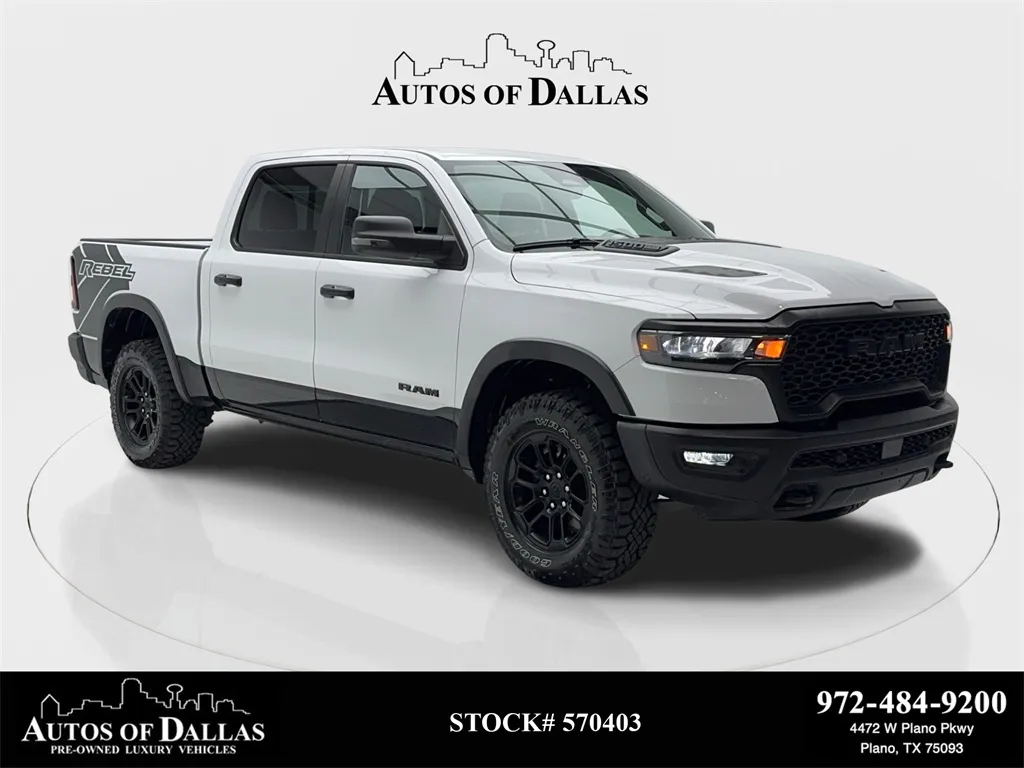 White 2025 Ram 1500 Rebel for sale in Plano, TX