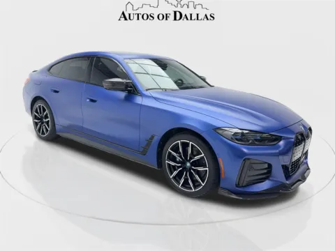 Photos of 2022 BMW i4 M50 NAV,CAM,SUNROOF,HTD STS,HEADS UP,19" M WLS for sale in Plano, TX at Autos of Dallas - Plano