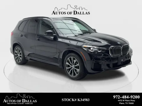 Black 2022 BMW X5 xDrive40i M SPORT,NAV,CAM,PANO,BLIND SPOT for sale in Plano, TX