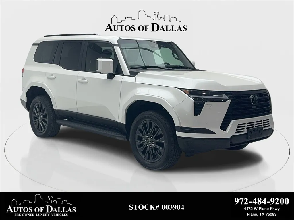 White 2024 Lexus GX 550 Premium NAV,CAM,SUNROOF,CLMT STS,HEADS UP,3RD for sale in Plano, TX