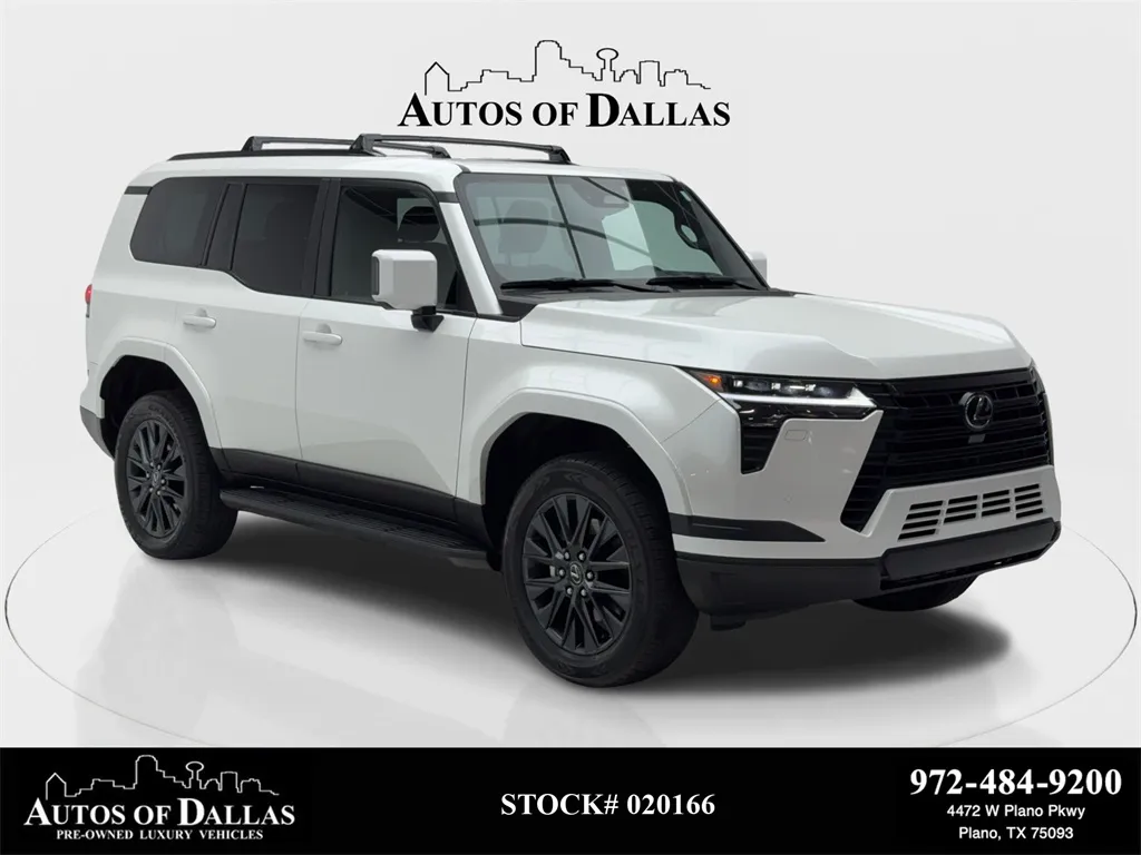 White 2024 Lexus GX 550 Premium NAV,CAM,SUNROOF,CLMT STS,HEADS UP,3RD for sale in Plano, TX