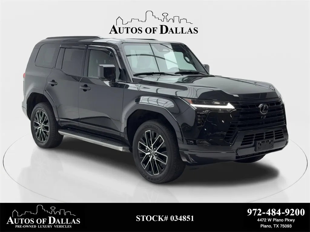 Black 2024 Lexus GX 550 Premium+ NAV,CAM,SUNROOF,CLMT STS,HEADS UP,3RD for sale in Plano, TX