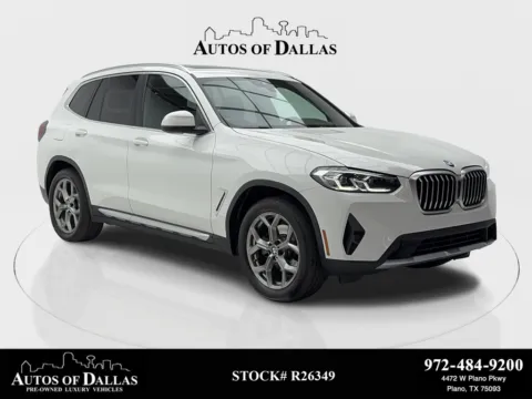 White 2023 BMW X3 sDrive30i X LINE,NAV,CAM,PANO,HTD STS,BLIND SPOT for sale in Plano, TX