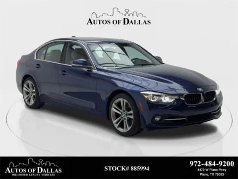 Blue 2017 BMW 3 Series 330i for sale in Plano, TX