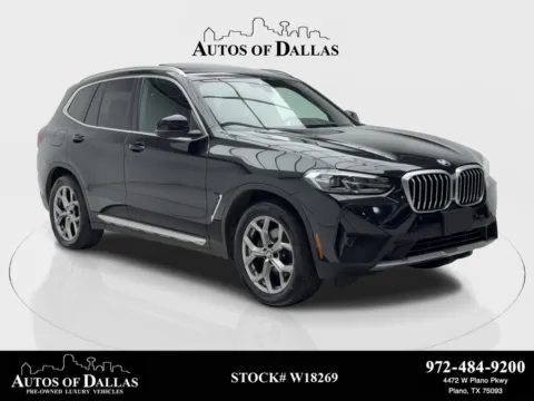 White 2024 BMW X3 sDrive30i X LINE,NAV,CAM,PANO,HTD STS,BLIND SPOT for sale in Plano, TX