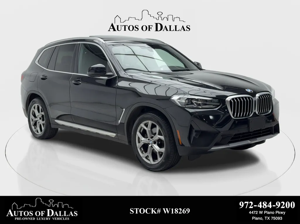 White 2024 BMW X3 sDrive30i X LINE,NAV,CAM,PANO,HTD STS,BLIND SPOT for sale in Plano, TX