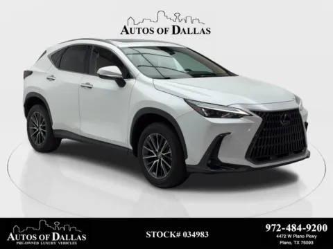 White 2024 Lexus NX 350 NAV,CAM,SUNROOF,HTD STS,BLIND SPOT,18" WLS for sale in Plano, TX