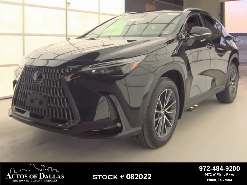 Black 2025 Lexus NX 350 NAV,CAM,SUNROOF,HTD STS,BLIND SPOT,18" WLS for sale in Plano, TX