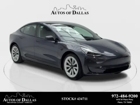 Silver 2023 Tesla Model 3 NAV,CAM,PANO,HTD STS,BLIND SPOT,19" WLS for sale in Plano, TX