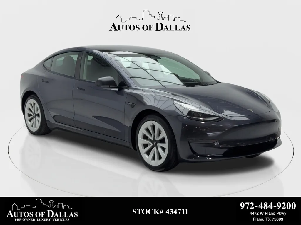 Silver 2023 Tesla Model 3 NAV,CAM,PANO,HTD STS,BLIND SPOT,19" WLS for sale in Plano, TX