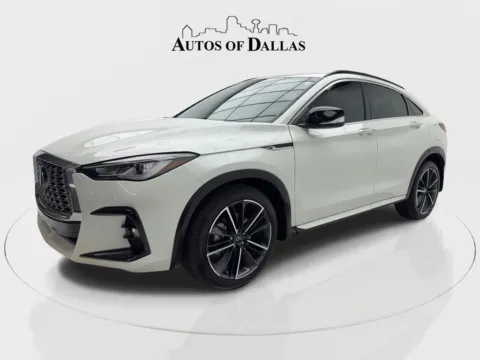 More photos of 2023 INFINITI QX55 LUXE CAM,SUNROOF,HTD STS,BLIND SPOT,20" WLS at Autos of Dallas - Plano, TX