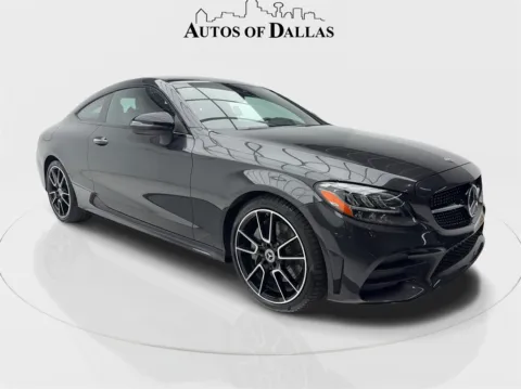 Another view of 2023 Mercedes-Benz C-Class C 300 Coupe AMG NIGHT PKG,NAV,CAM,PANO,BLIND SPOT for sale in Plano, TX at Autos of Dallas - Plano