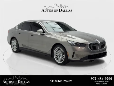 Photos of 2024 BMW 5 Series 530i SPORT LINE,NAV,CAM,SUNROOF,HTD STS,BLIND SPOT for sale in Plano, TX at Autos of Dallas - Plano