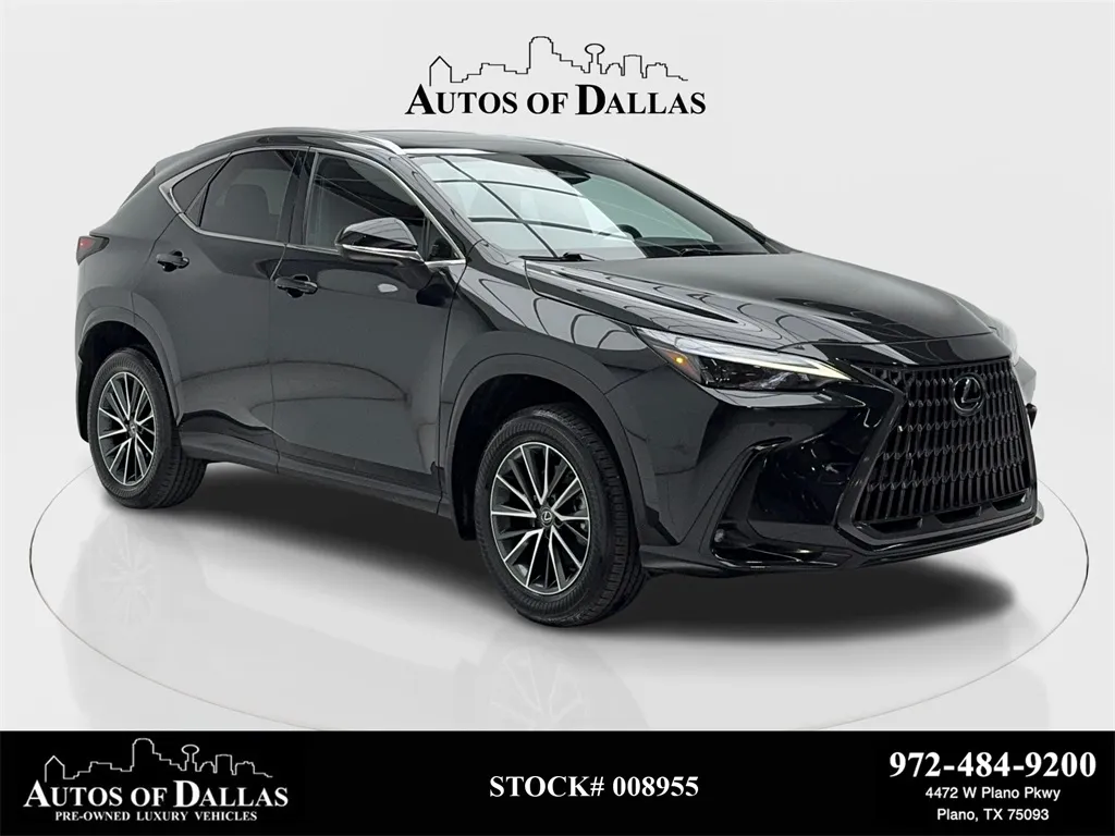 Black 2024 Lexus NX 350 Premium NAV,CAM,SUNROOF,CLMT STS,BLIND SPOT for sale in Plano, TX