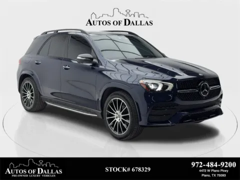 Black 2022 Mercedes-Benz GLE 350 AMG NIGHT PKG,NAV,CAM,SUNROOF,21" WLS for sale in Plano, TX