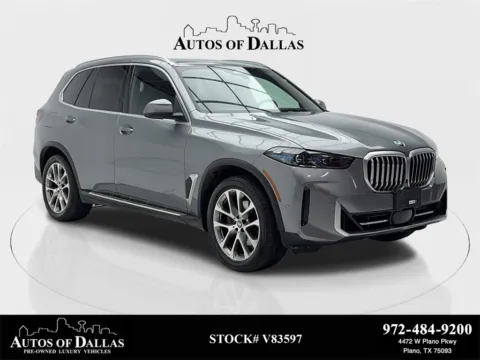 White 2024 BMW X5 sDrive40i X LINE,NAV,CAM,PANO,HTD STS,BLIND SPOT,H for sale in Plano, TX