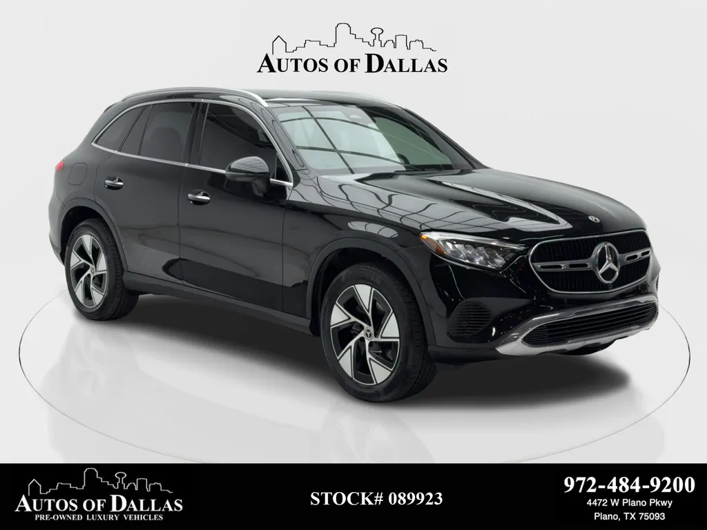 Black 2024 Mercedes-Benz GLC 300 NAV,CAM,PANO,HTD STS,BLIND SPOT,19" WLS for sale in Plano, TX