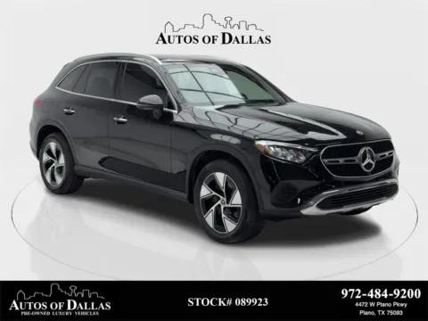 Black 2024 Mercedes-Benz GLC 300 NAV,CAM,PANO,HTD STS,BLIND SPOT,19" WLS for sale in Plano, TX
