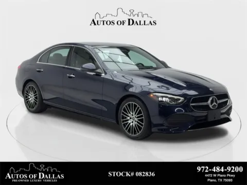 Black 2023 Mercedes-Benz C-Class C 300 NAV,CAM,PANO,HTD STS,BLIND SPOT for sale in Plano, TX