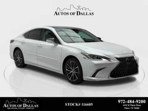 White 2022 Lexus ES 350 NAV,CAM,PANO,CLMT STS,BLIND SPOT for sale in Plano, TX