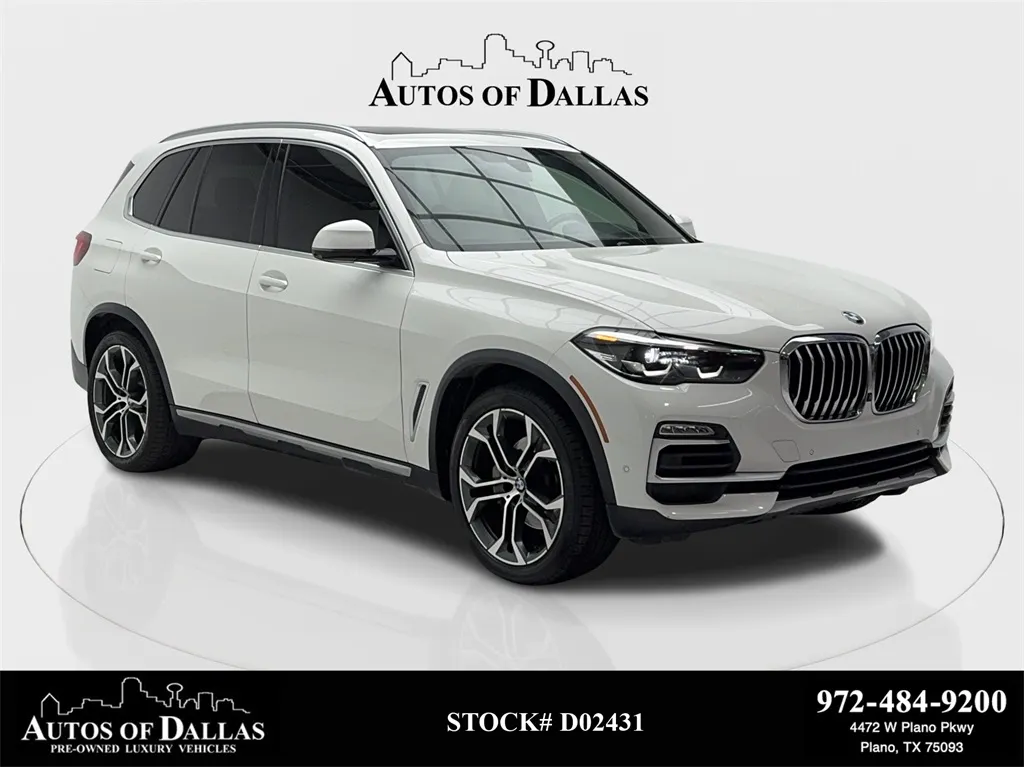 White 2020 BMW X5 sDrive40i for sale in Plano, TX