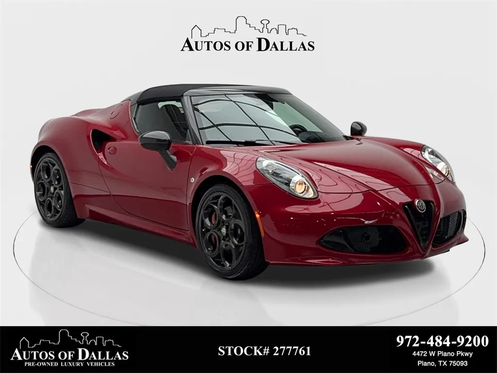 2018 Alfa Romeo 4C for sale in Plano, TX