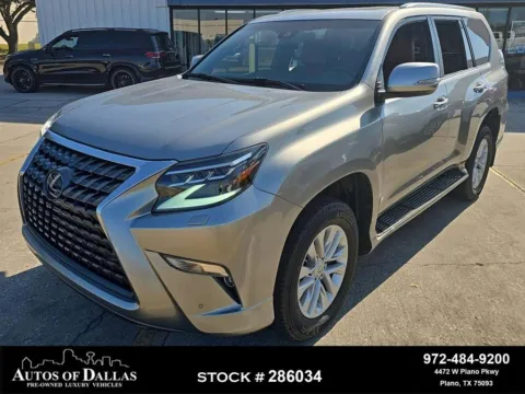 White 2021 Lexus GX 460 NAV,CAM,SUNROOF,CLMT STS,BLIND SPOT,3RD ROW for sale in Plano, TX