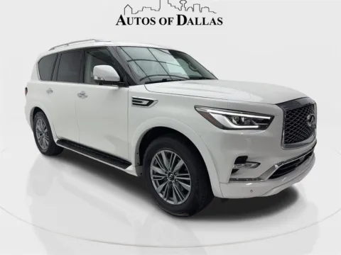 Another view of 2023 INFINITI QX80 LUXE NAV,CAM,SUNROOF,HTD STS,BLIND SPOT,3RD ROW for sale in Plano, TX at Autos of Dallas - Plano
