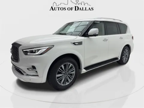 More photos of 2023 INFINITI QX80 LUXE NAV,CAM,SUNROOF,HTD STS,BLIND SPOT,3RD ROW at Autos of Dallas - Plano, TX
