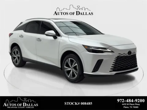 White 2023 Lexus RX 350 Premium NAV,CAM,SUNROOF,CLMT STS,BLIND SPOT for sale in Plano, TX