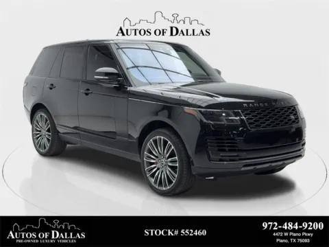 Black 2019 Land Rover Range Rover 3.0L V6 Supercharged for sale in Plano, TX