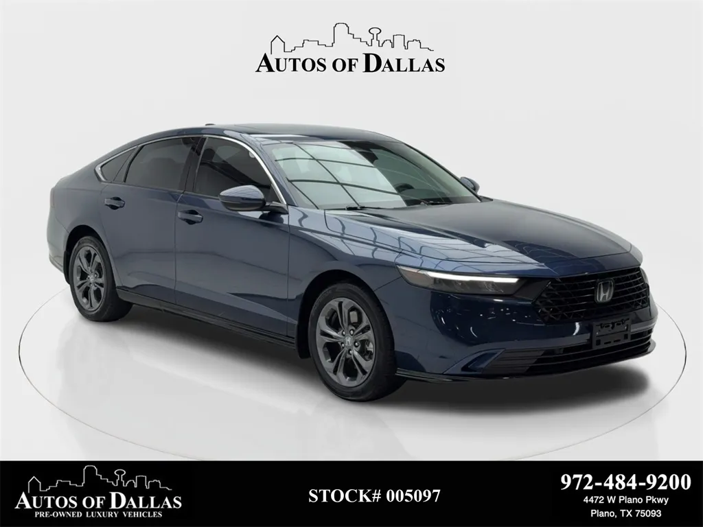 Gray 2025 Honda Accord Hybrid EX-L for sale in Plano, TX
