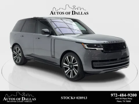 Gray 2023 Land Rover Range Rover SE NAV,CAM,PANO,CLMT STS,BLIND SPOT,22" WHLS for sale in Plano, TX