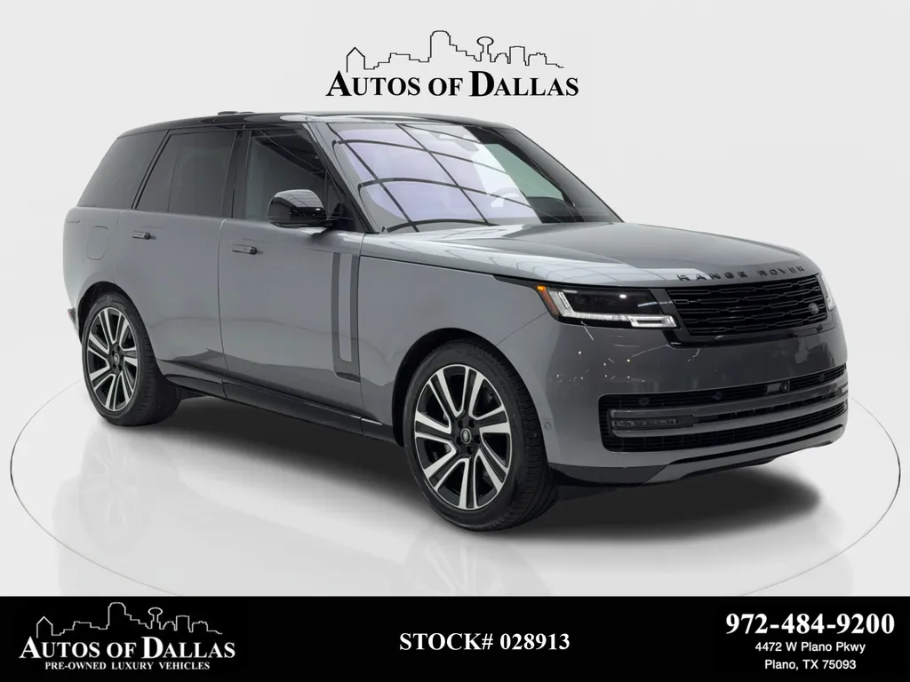 Gray 2023 Land Rover Range Rover SE NAV,CAM,PANO,CLMT STS,BLIND SPOT,22" WHLS for sale in Plano, TX