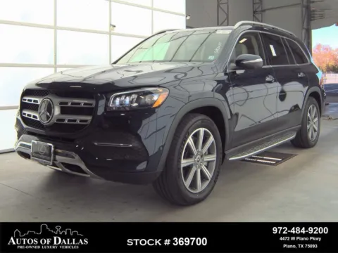 Black 2021 Mercedes-Benz GLS 450 NAV,CAM,PANO,HTD STS,BLIND SPOT,3RD ROW for sale in Plano, TX