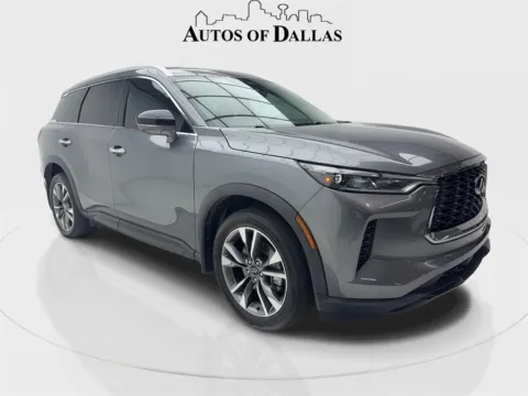 Another view of 2023 INFINITI QX60 LUXE NAV,CAM,SUNROOF,CLMT STS,3RD ROW for sale in Plano, TX at Autos of Dallas - Plano