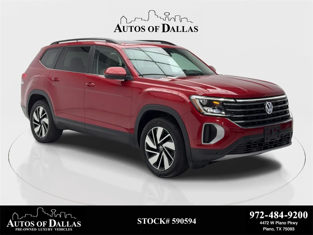 2024 Volkswagen Atlas 2.0T SE w/Technology CAM,PANO,HTD STS,BLIND SPOT,3 for sale in Plano, TX