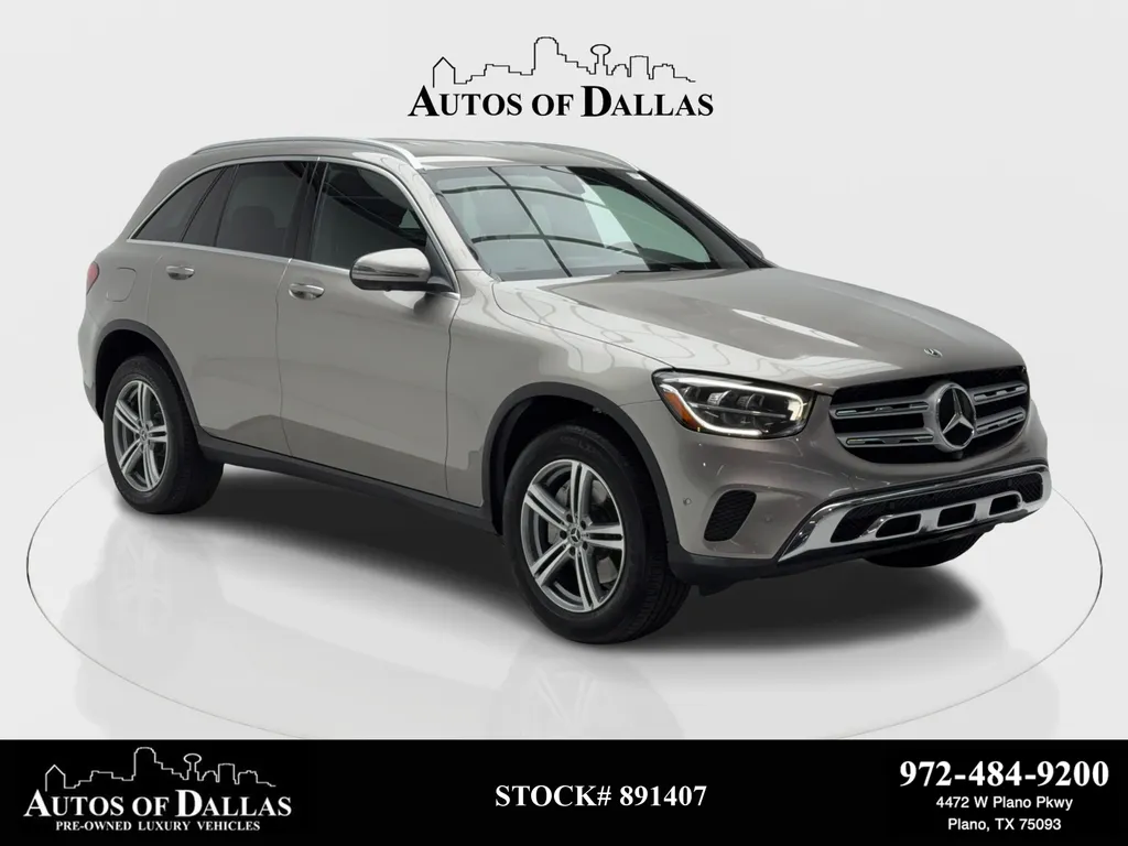 Black 2021 Mercedes-Benz GLC 300 NAV,CAM,HTD STS,BLIND SPOT,18" WLS for sale in Plano, TX