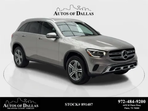 Black 2021 Mercedes-Benz GLC 300 NAV,CAM,HTD STS,BLIND SPOT,18" WLS for sale in Plano, TX