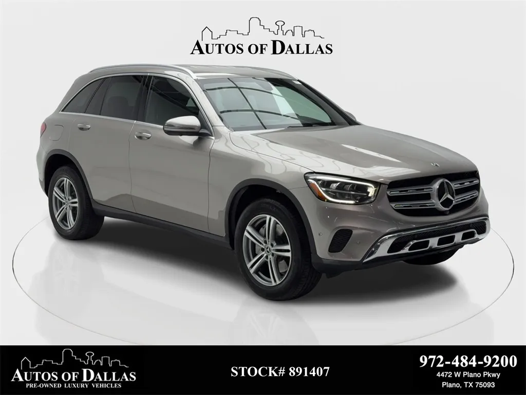 Black 2021 Mercedes-Benz GLC 300 NAV,CAM,HTD STS,BLIND SPOT,18" WLS for sale in Plano, TX
