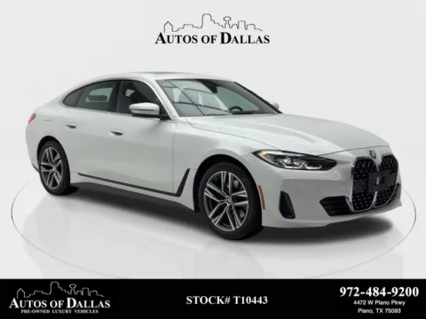 White 2024 BMW 4 Series 430i Gran Coupe SPORT LINE,NAV,CAM,SUNROOF,BLIND S for sale in Plano, TX