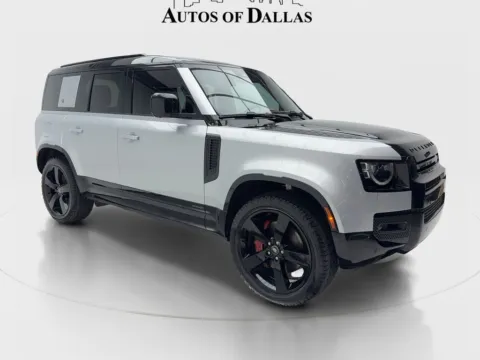 Photos of 2024 Land Rover Defender 110 X NAV,CAM,PANO,HTD STS,BLIND SPOT,22" WLS for sale in Plano, TX at Autos of Dallas - Plano