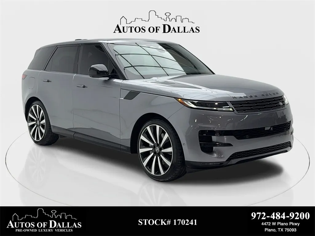 Gray 2024 Land Rover Range Rover Sport SE NAV,CAM,PANO,CLMT STS,BLIND SPOT,22" WLS for sale in Plano, TX