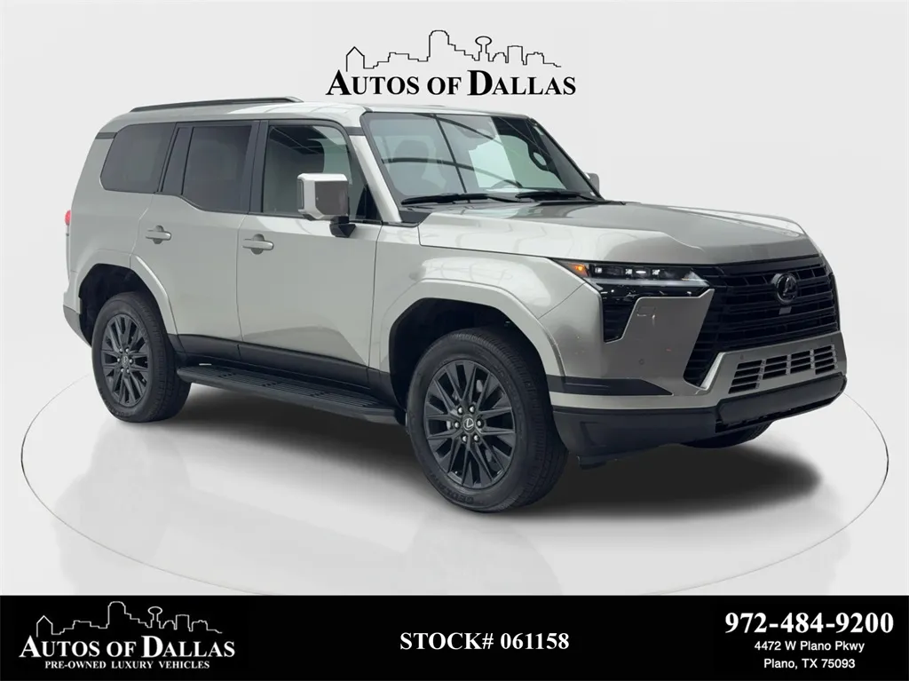 Silver 2025 Lexus GX 550 Premium NAV,CAM,SUNROOF,CLMT STS,HEADS UP,3RD for sale in Plano, TX