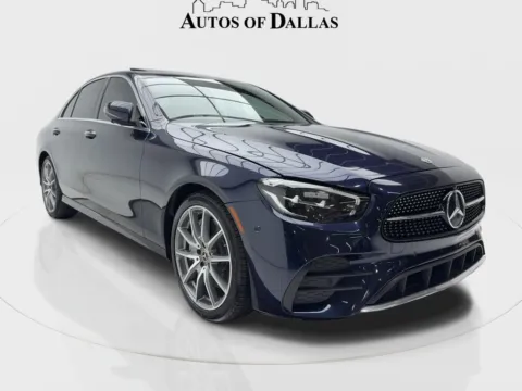 Photos of 2022 Mercedes-Benz E-Class E 350 AMG SPORT,NAV,CAM,SUNROOF,BLIND SPOT for sale in Plano, TX at Autos of Dallas - Plano