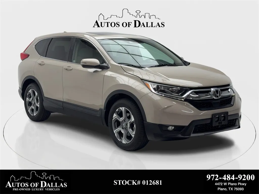 Beige 2017 Honda CR-V EX-L for sale in Plano, TX