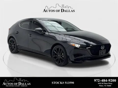 Black 2022 Mazda Mazda3 Premium for sale in Plano, TX