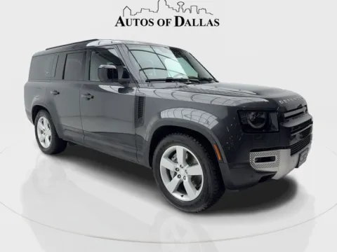 Photos of 2023 Land Rover Defender 130 First Edition NAV,CAM,PANO,HTD STS,BLIND SPOT,3RD for sale in Plano, TX at Autos of Dallas - Plano